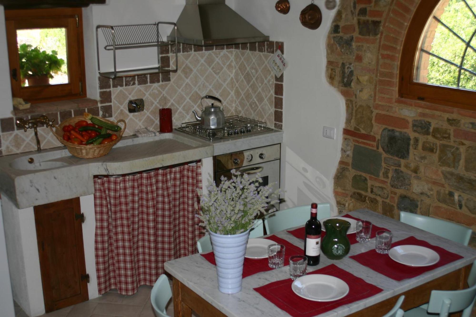 Agriturismo Podere La Cava Mercatale Val Di Pesa ภายนอก รูปภาพ