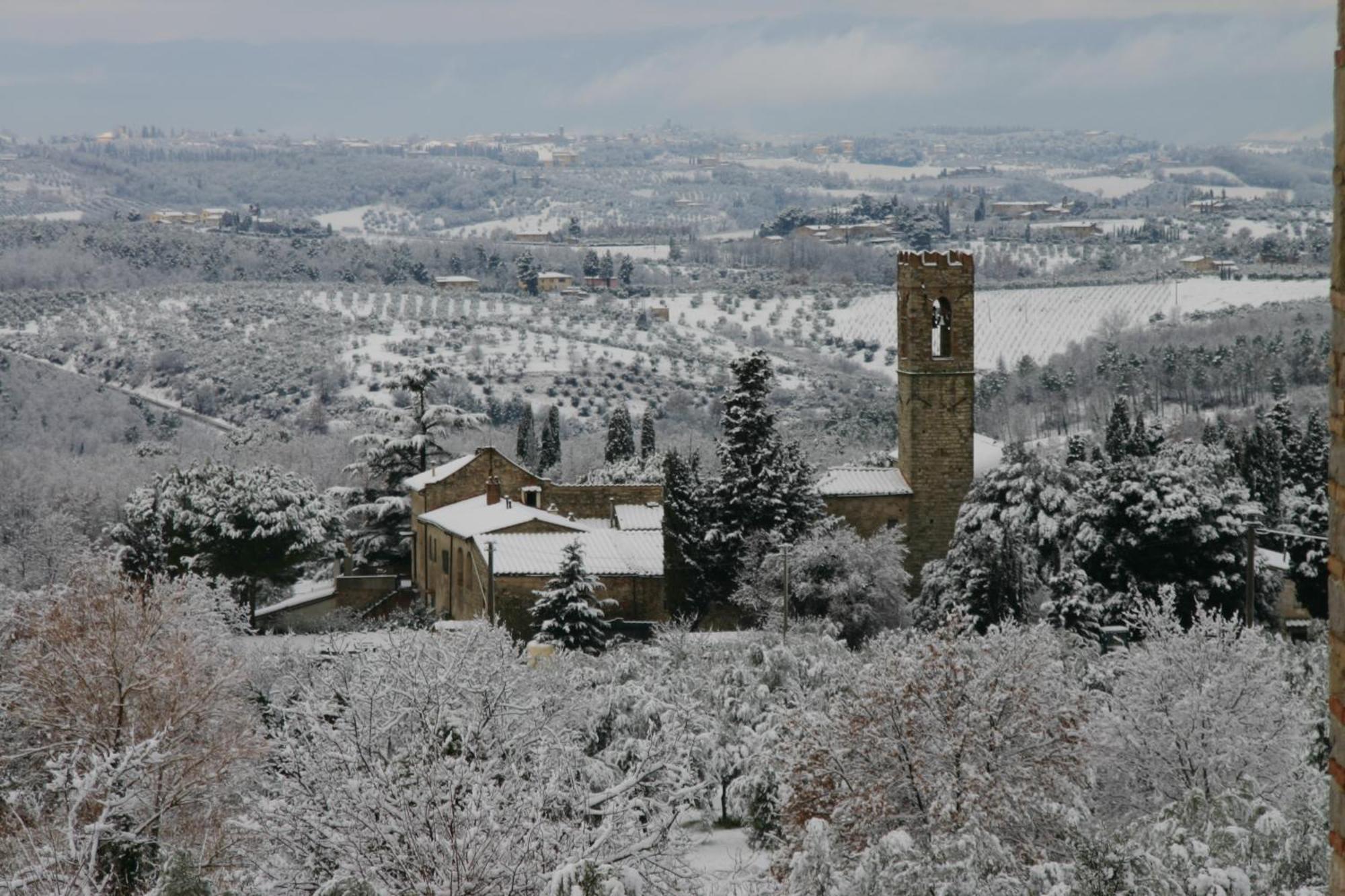 Agriturismo Podere La Cava Mercatale Val Di Pesa ภายนอก รูปภาพ